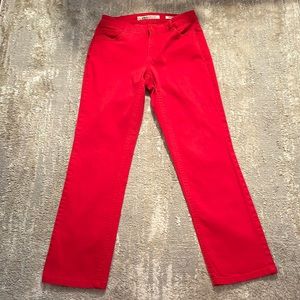 Jones New York Red Jeans, 6P